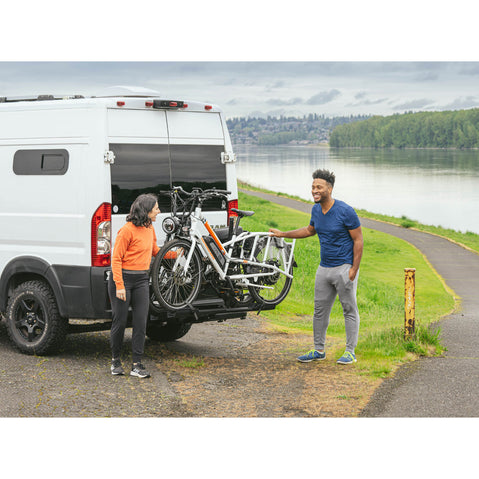 Yakima OnRamp LX 2 Bike Hitch Rack lifestyle