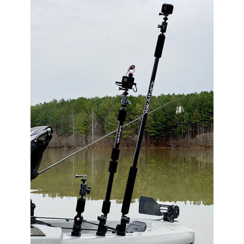 YakAttack PanFish Portrait Pro Camera Mount lifestyle