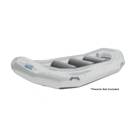 AIRE 156E Self-Bailing Raft in White angle