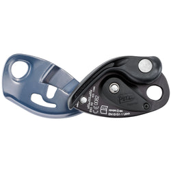 Petzl GriGri Belay Device in Gray open