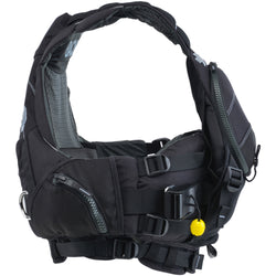 Astral GreenJacket Rescue Lifejacket (PFD) in Midnight Black side