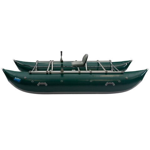 AIRE Lion 14' Cataraft in Green side