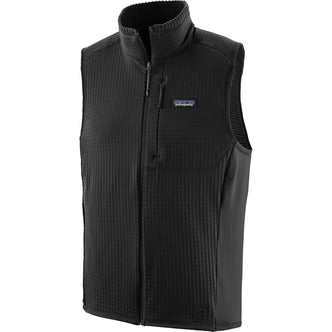 Patagonia Men's R1 Vest in Black angle