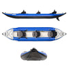 Sea Eagle Explorer 420X Inflatable Kayak Pro Carbon Tandem Package top and front