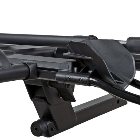 Kuat NV Base 2.0 & NV Base 2.0 Add-On Hitch Bike Rack Package in Matte Black closeup