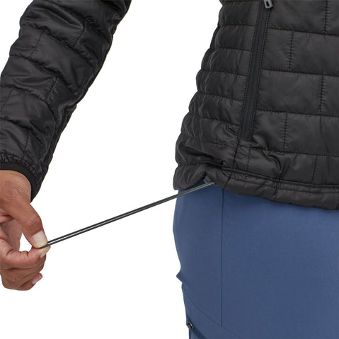 Patagonia Women's Nano Puff Jacket waist drawstring
