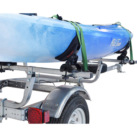 Malone MicroSport 2-Boat Saddle Up Pro Kayak Trailer Package saddle detail