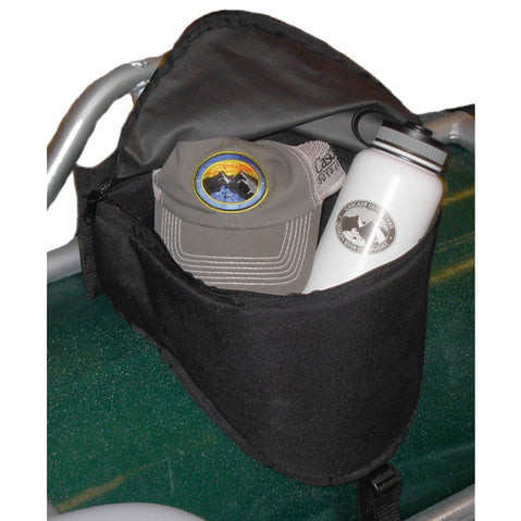 Salamander Raft Side Bag attached to a raft