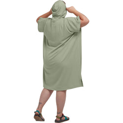 NRS Covert Changing Poncho in Desert Sage model back