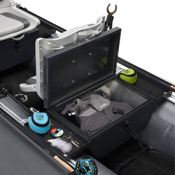 NRS Approach 120 Fishing Raft Package storage
