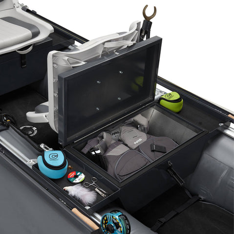 NRS Approach 120 Fishing Raft Package storage