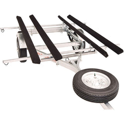 Malone MicroSport LowBed 2 Kayak Bunk-Style Trailer Package angle