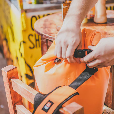 IceMule Classic Cooler strap and closure