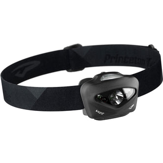 Princeton Tec Vizz 550 Headlamp in Black/Dark Gray angle