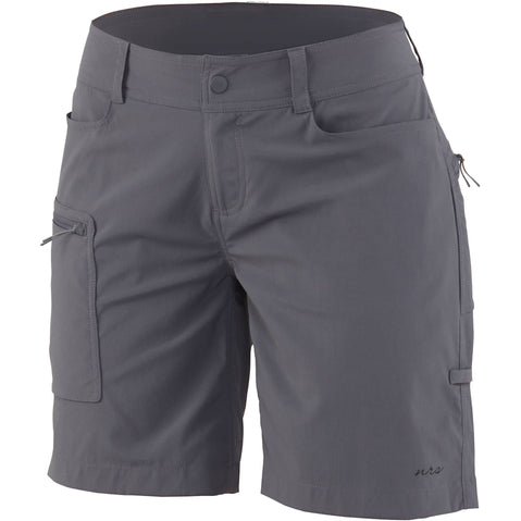 NRS Women's Lolo Shorts in Gunmetal left