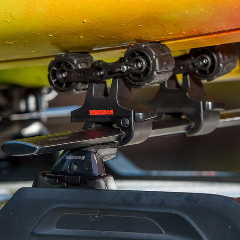 Yakima HandRoll Kayak Roof Rack detail