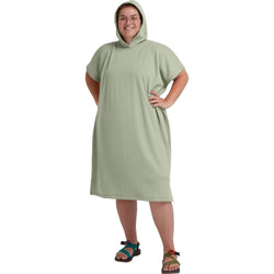 NRS Covert Changing Poncho in Desert Sage model front
