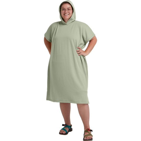 NRS Covert Changing Poncho in Desert Sage model front