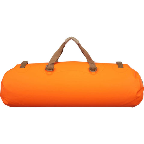 Watershed Mississippi Duffel Dry Bag safety orange side
