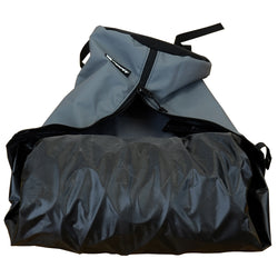 Metolius Speedster Rock Climbing Rope Bag in Storm inside