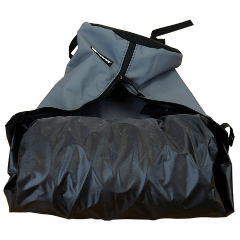 Metolius Speedster Rock Climbing Rope Bag in Storm inside