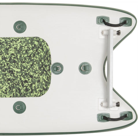 Sea Eagle FishSUP 12 Inflatable SUP Board Swivel Seat Package back