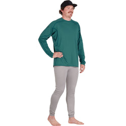 NRS Men's Lightweight Long Sleeve Shirt in Mediterranea model front