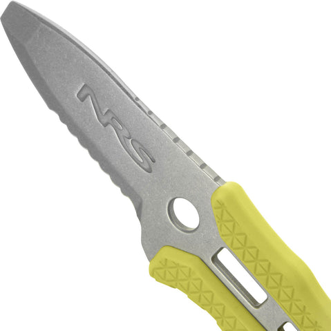 NRS Co-Pilot Knife in Safety Yellow detail