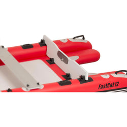 Sea Eagle FastCat12 Deluxe Inflatable Cataraft Package paddle