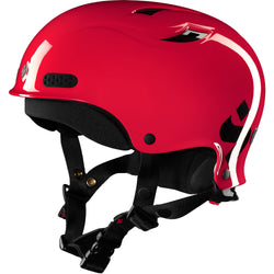 Sweet Protection Wanderer II Kayak Helmet gloss poppy red left angle