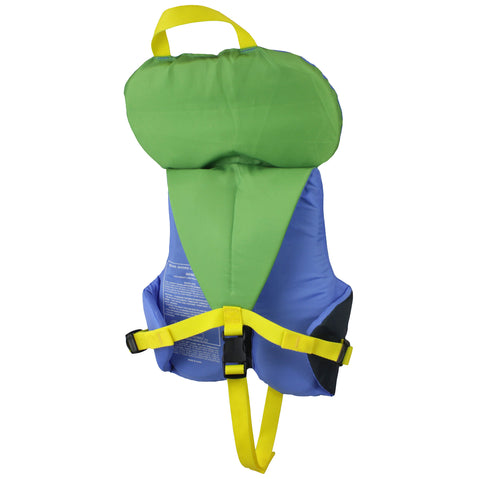 Stohlquist Infant Lifejacket (PFD) in Aqua/Pink back