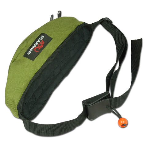 Salamander SUP Bag with Coiled Leash & Carry Strap angle