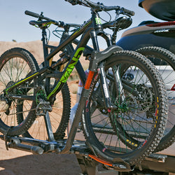Kuat NV 2.0 2 Bike Hitch Rack with bikes loaded