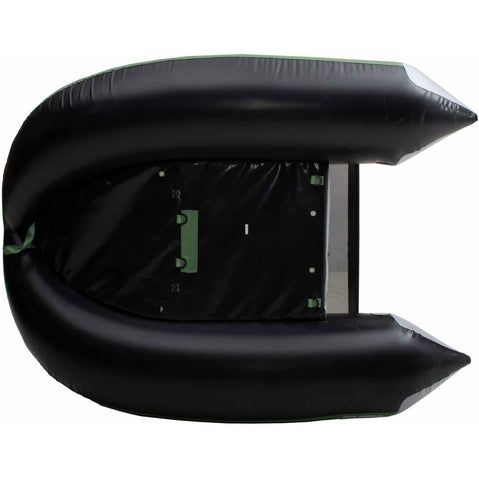 Outcast Super Fat Cat Float Tube in Gray/Sage bottom