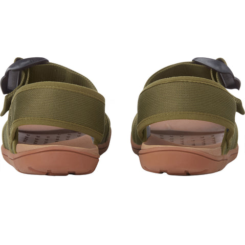 Astral Men's Webber Sandals in Olive Green back
