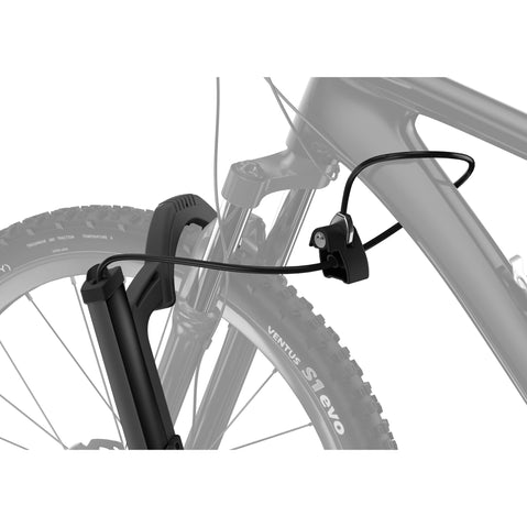 Thule T2 Pro XTR 2 Bike Hitch Rack in Black lock