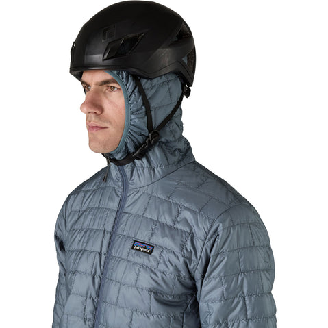 Patagonia Men's Nano Puff Hoody hood with helmet