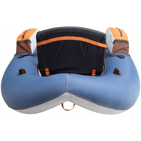 Outcast Fish Cat 5 Max Float Tube in Navy back