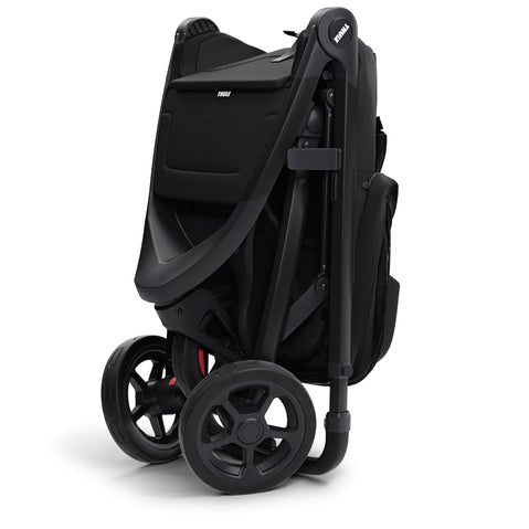 Thule Spring Stroller in Misty Rose Melange packed