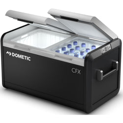 Dometic CFX3 75 Dual Zone Powered Cooler open