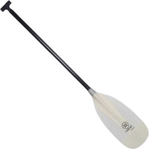 Werner Nantahala Adjustable Fiberglass Canoe Paddle in Pearl angle