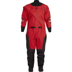NRS Women's Foray Drysuit in Red front