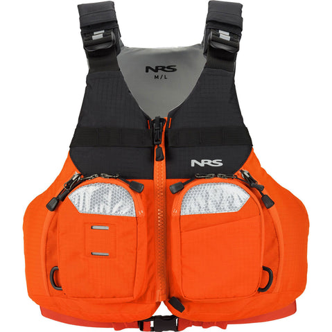 NRS Odyssey Lifejacket (PFD) in Flare fron
