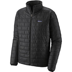 Patagonia Men's Nano Puff Jacket in Black angle