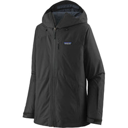 Patagonia Women's Powder Town Jacket in Black angle