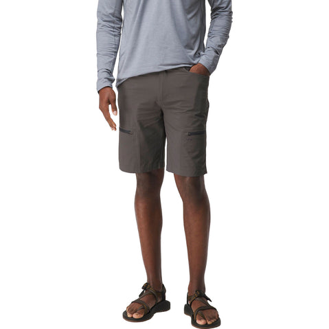 NRS Men's Guide Shorts in Graphite model front
