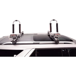 Malone Downloader Kayak Roof Rack side view on an SUV