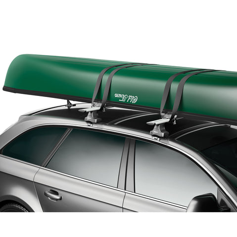 Thule Portage Canoe Roof Rack with loaded top