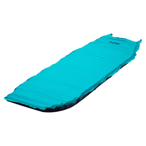 NRS Snooze Lite Sleeping Pad navy blue 4 inch angle