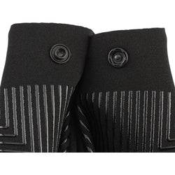 NRS Guide 1.5mm Neoprene Half-Finger Gloves in Black detail